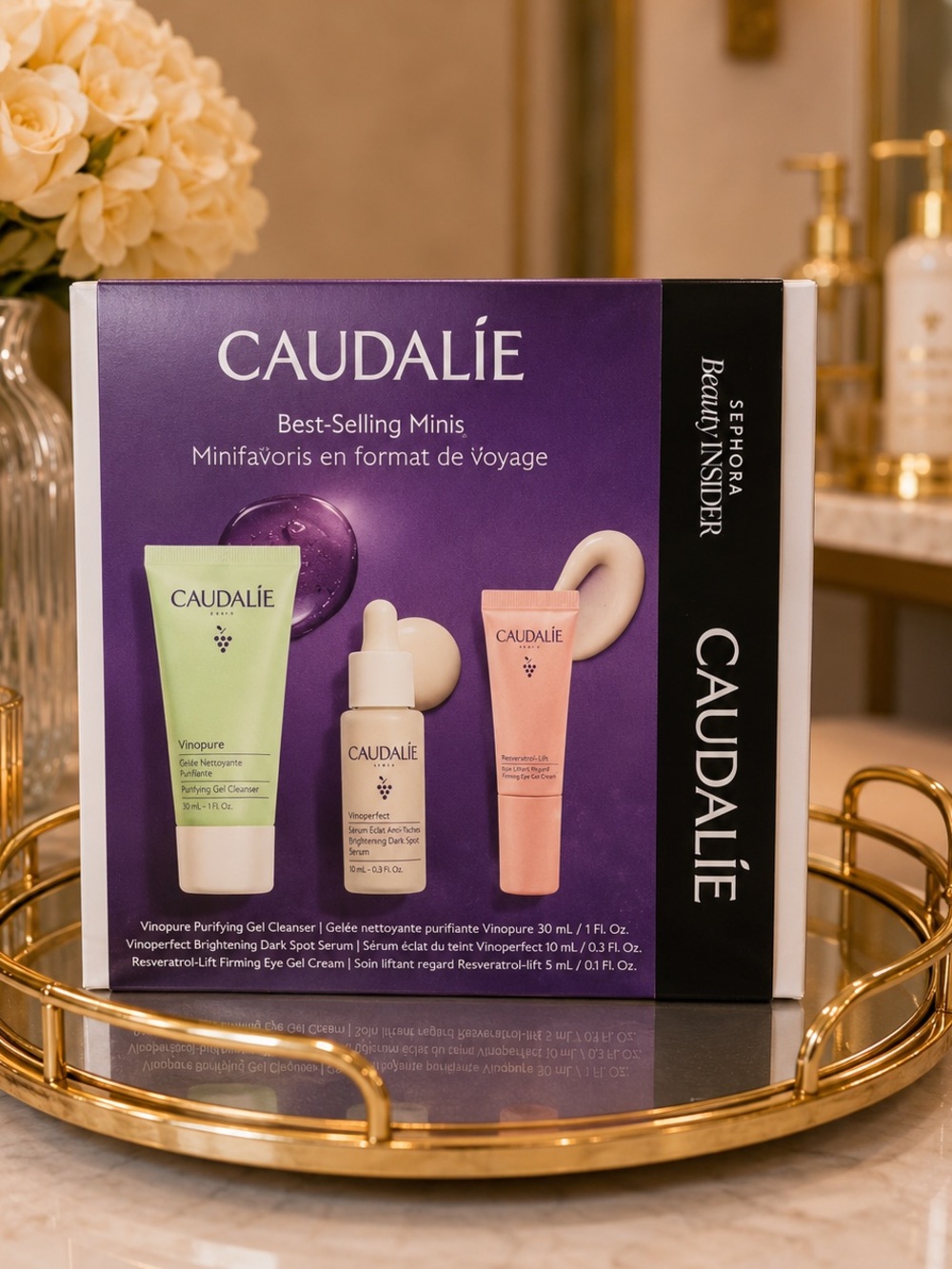 🎀 Caudalie Best-Selling Minis Travel Skincare Set 🎀